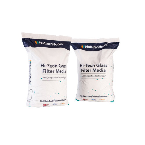Nature Works Hi-Tech Filterglas 4er Set 80kg für Sandfilteranlagen Pool Nature Works Hi-Tech Filterglas 4er Set 80kg für Sandfilteranlagen Pool