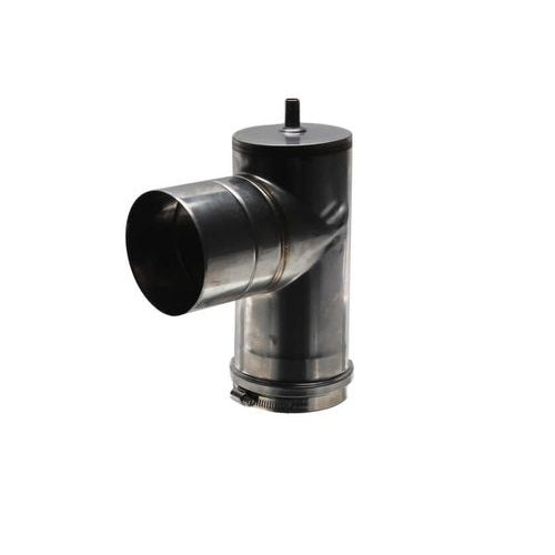 4" Z-Vent Condensation Drain Tee