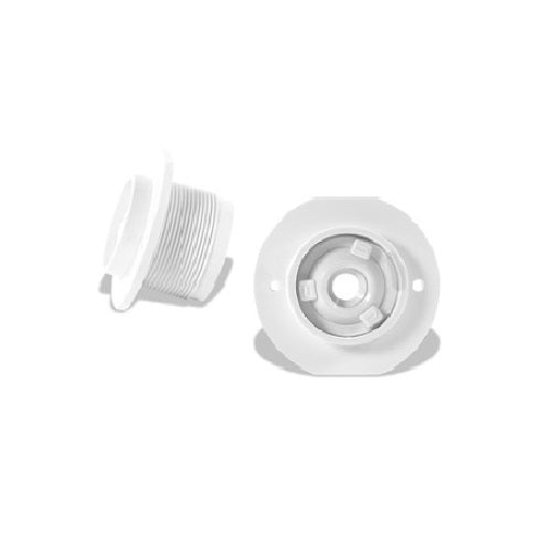 Carvin 94129509 Inlet Fitting 1.5", Set of 2 for Concrete Pools, White