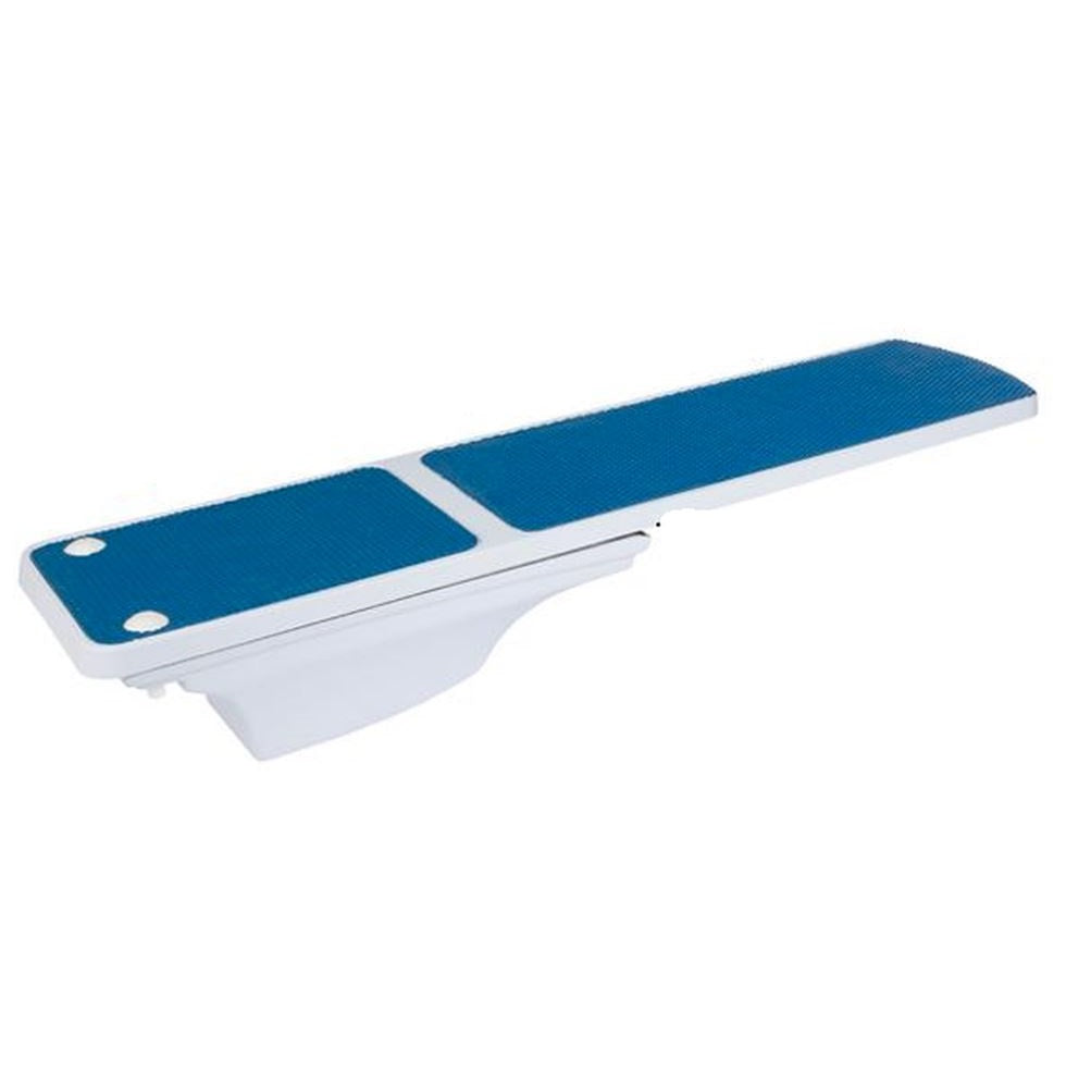 SR Smith 68-207-7382B Flyte Deck II & TrueTread System, White/Blue 8'