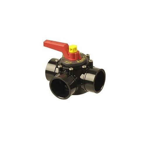 Praher OV3-1500 1.5" 3-Way Diverter Valve, Slip