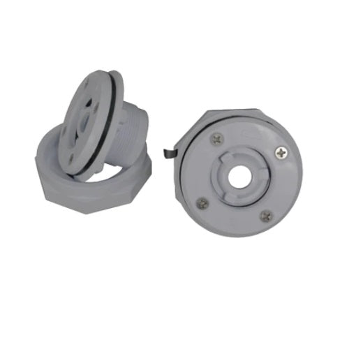 Carvin 94128010-G Inlet Fitting 1.5", Pack of 2, Grey