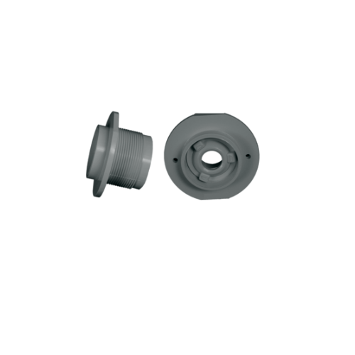 Carvin 94129509G Inlet Fitting 1.5", Set of 2 for Concrete Pools, Grey