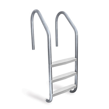 Olympic 95000 Stainless Steel Ladder w/ White Treads