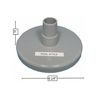 PoolStyle PS012B Vacuum Plate, Grey