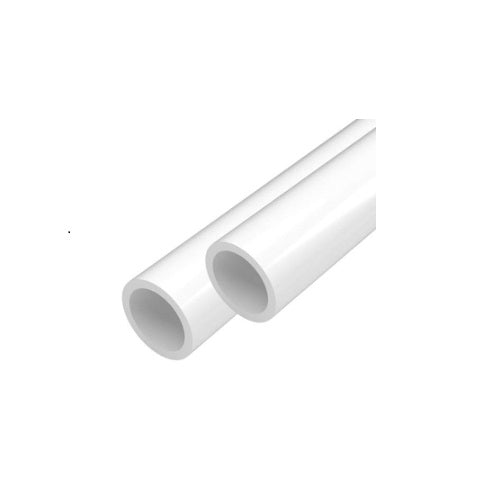 1.5" x 10' Schedule 40 Rigid Pipe, White