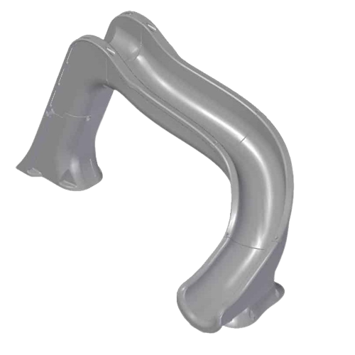 Global Pool Products Side Winder Slide - Grey, Left Hand