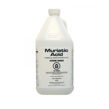 Muriatic Acid, 4 L