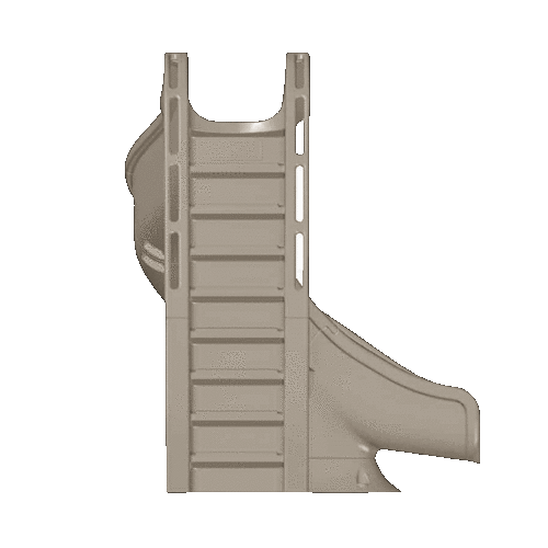 Global Pool Products Side Winder Slide - Sand, Left Hand