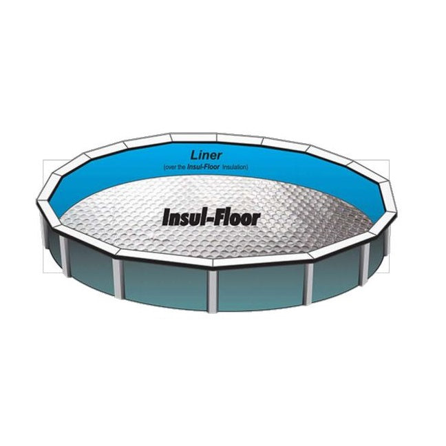 Insul-Floor Above Ground Pool Floor Insulation, 4' X 125'