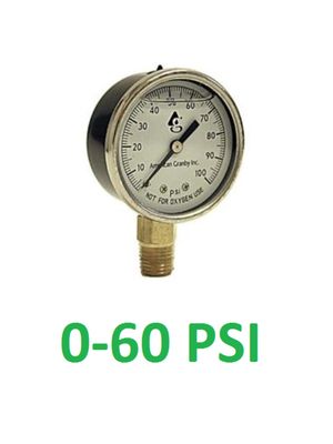 American Grandby EILPG602-4L Pressure Gauge, Liquid