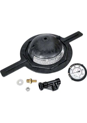 Pentair 154641 Kit closure, 6 in. btr. thread, black, Detail A