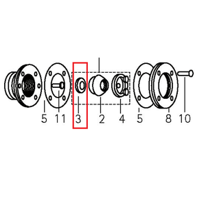 Carvin 43124809R Orifice for Return Inlets