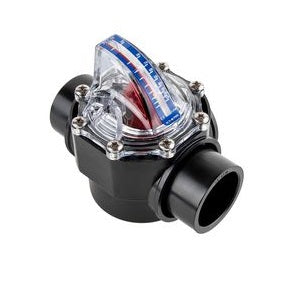 FlowVis Flow Meter w/ Check Valve, 2"