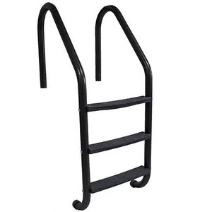 Global GPP-LD-C65-3ST-SS-M-SST Classic 3 Step Marine Grade Ladder w/ Stainless Steel Treads