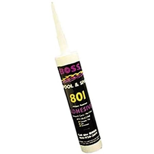 Boss 80101B White Silicone Adhesive 10.3 oz
